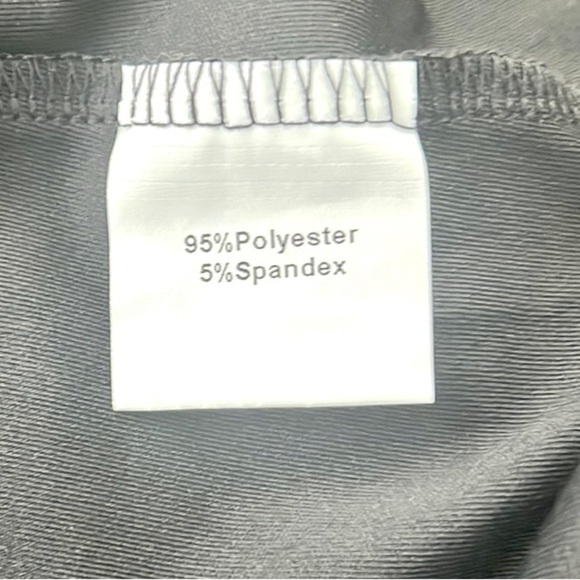 NWT, Hongyu Amy, Poly/Spandex Stretchy Dress, Elegant Black, Size 2X (Fits XL) - Picture 7 of 13